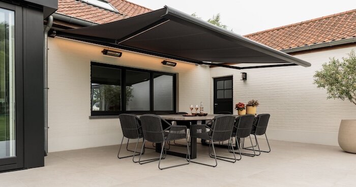 Brustor Markise Terrasse